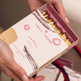 No.8 Royal Rose Burgundy Tipped Giant Matchbox