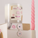 No.8 Royal Rose Glass Candle Large