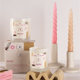 No.8 Royal Rose Special Edition Glass Candle Small