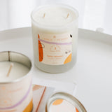 No.3 Spicy Mimosa Glass Candle Medium