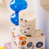 Shamama Fantasy Glass Candle Medium