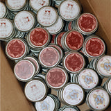 Customizable XSmall Tin Format Candle with Sticker