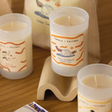 Arsty Glass Candle Set