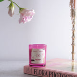 No.8 Royal Rose Special Edition Glass Candle Small 