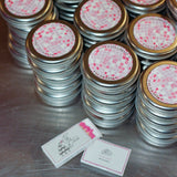 Customizable XSmall Tin Format Candle with Sticker