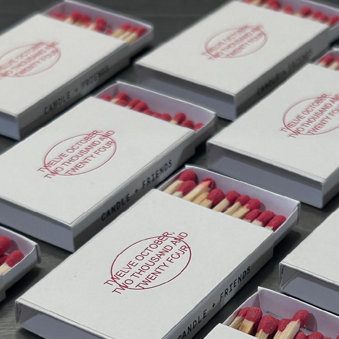 Customizable Matchbox with Sticker