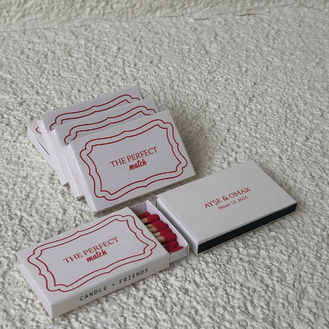 Customizable Matchbox with Sticker