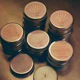 Customizable XSmall Tin Format Candle with Sticker