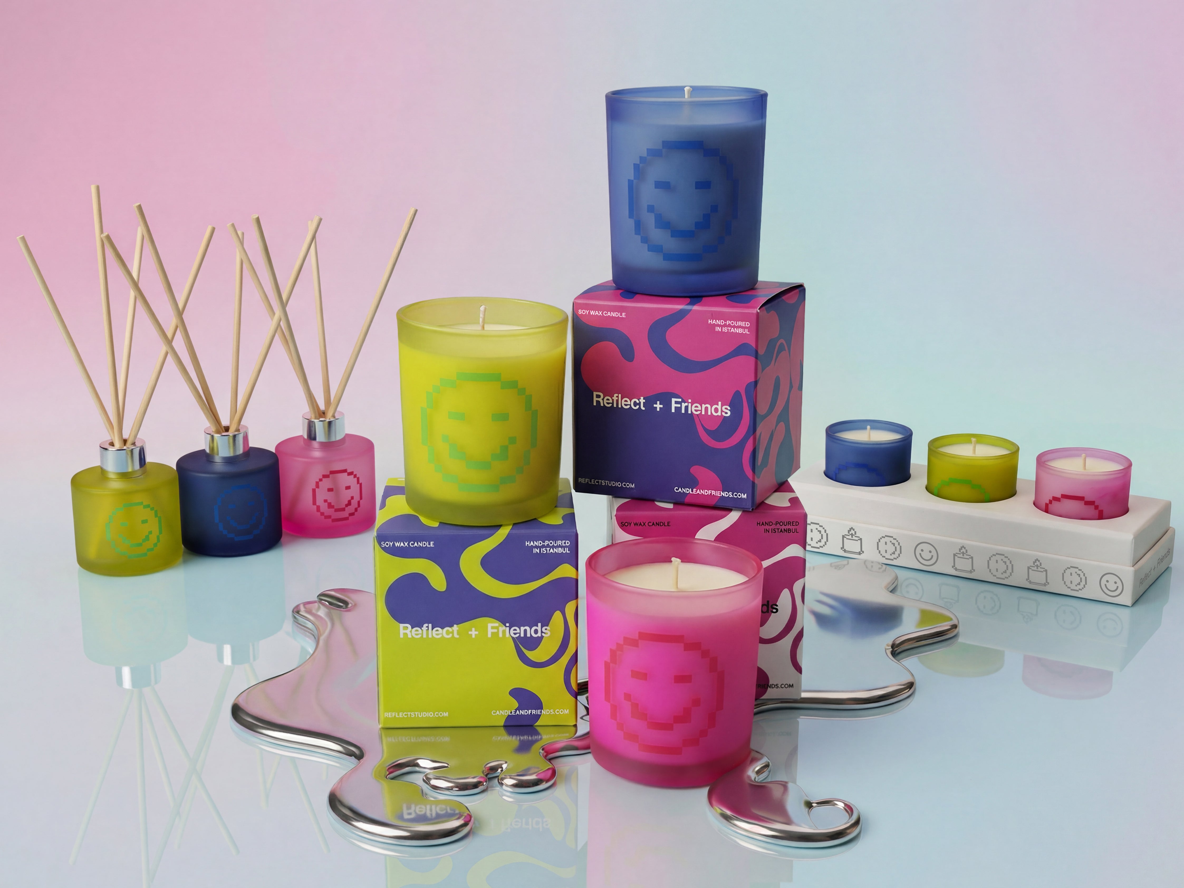 Candle and Friends - Mum ve Aksesuar